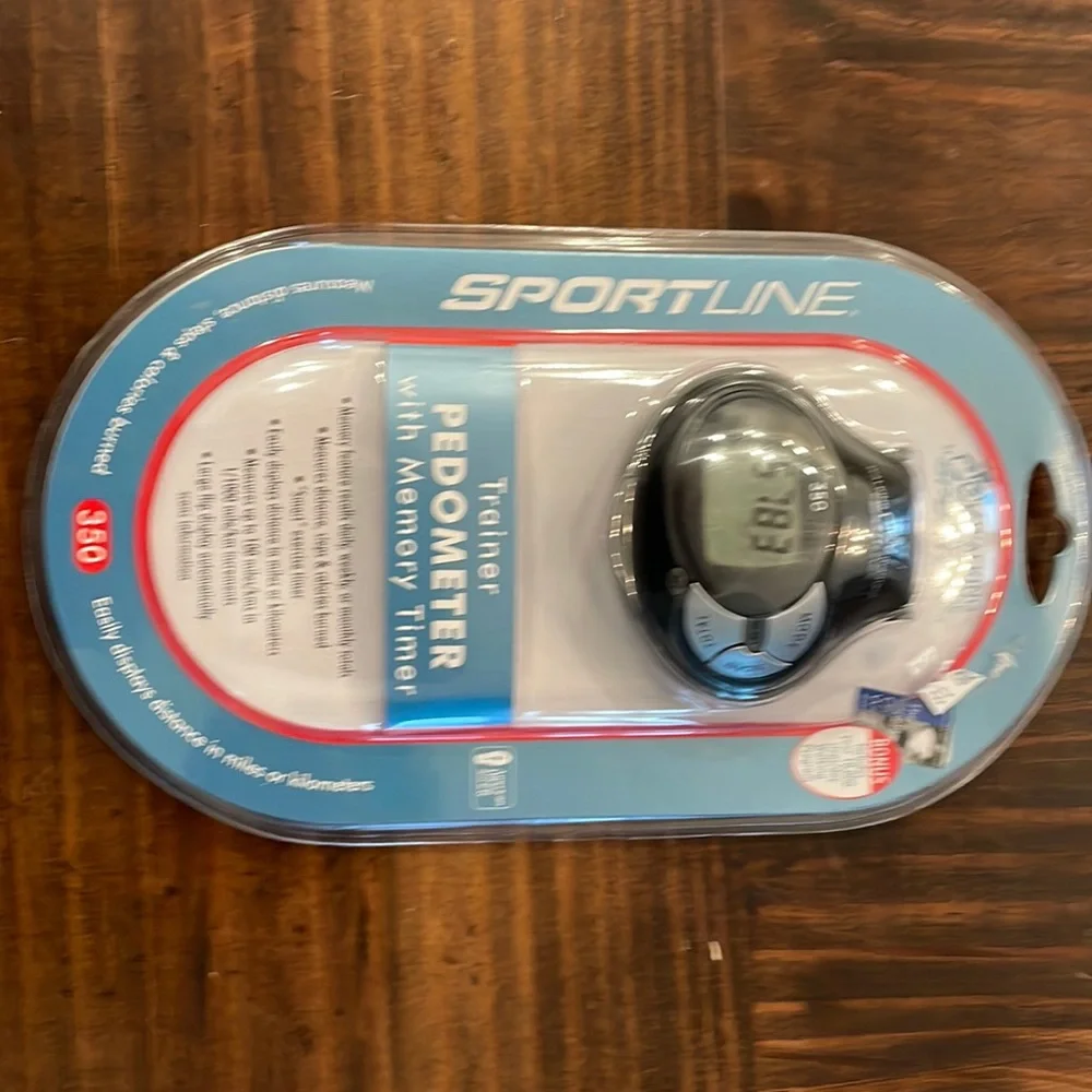 Sportline Trainer Pedometer with Memory Timer